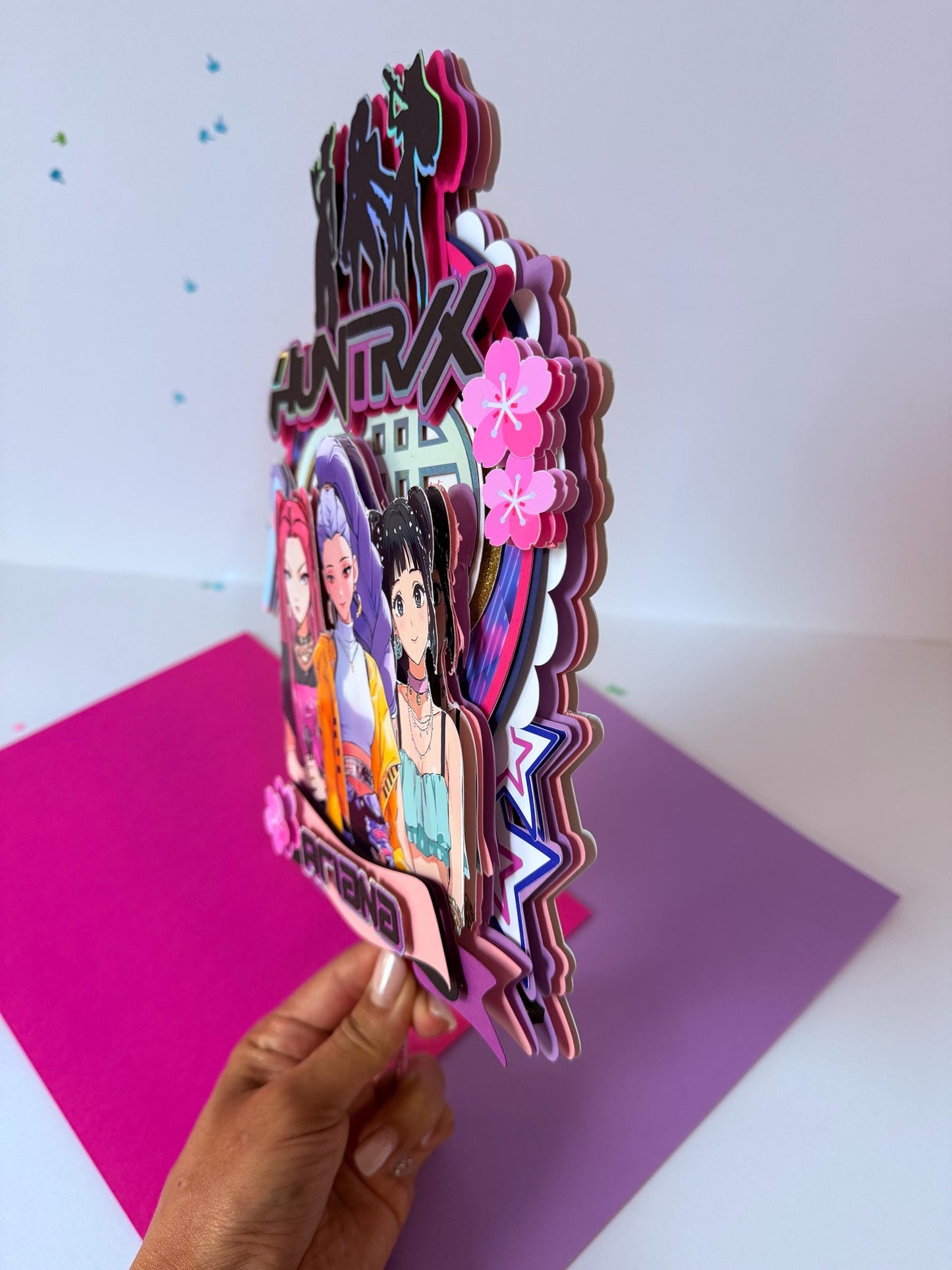 KPop Cake Topper, K pop Party Decor, KPop Girl Band Cake Topper, Girl K Pop Party Favors, Kpop Girl Band Cake Decor, Custom Fan Party Decor.