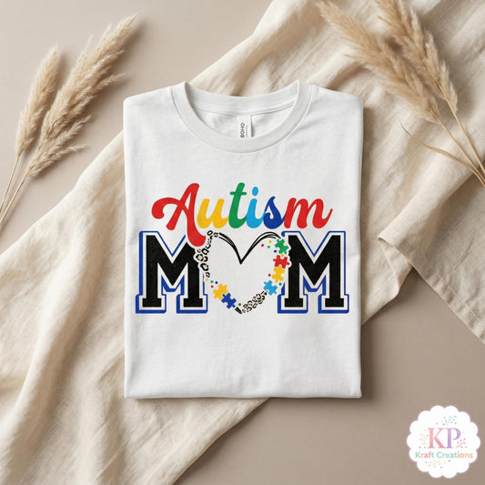 Autism Mom Shirt, Autism Awareness Shirt, Puzzle Piece Mom Tee, Special Needs Mom Gift, April Awareness Shirt, Teacher Autism Tee