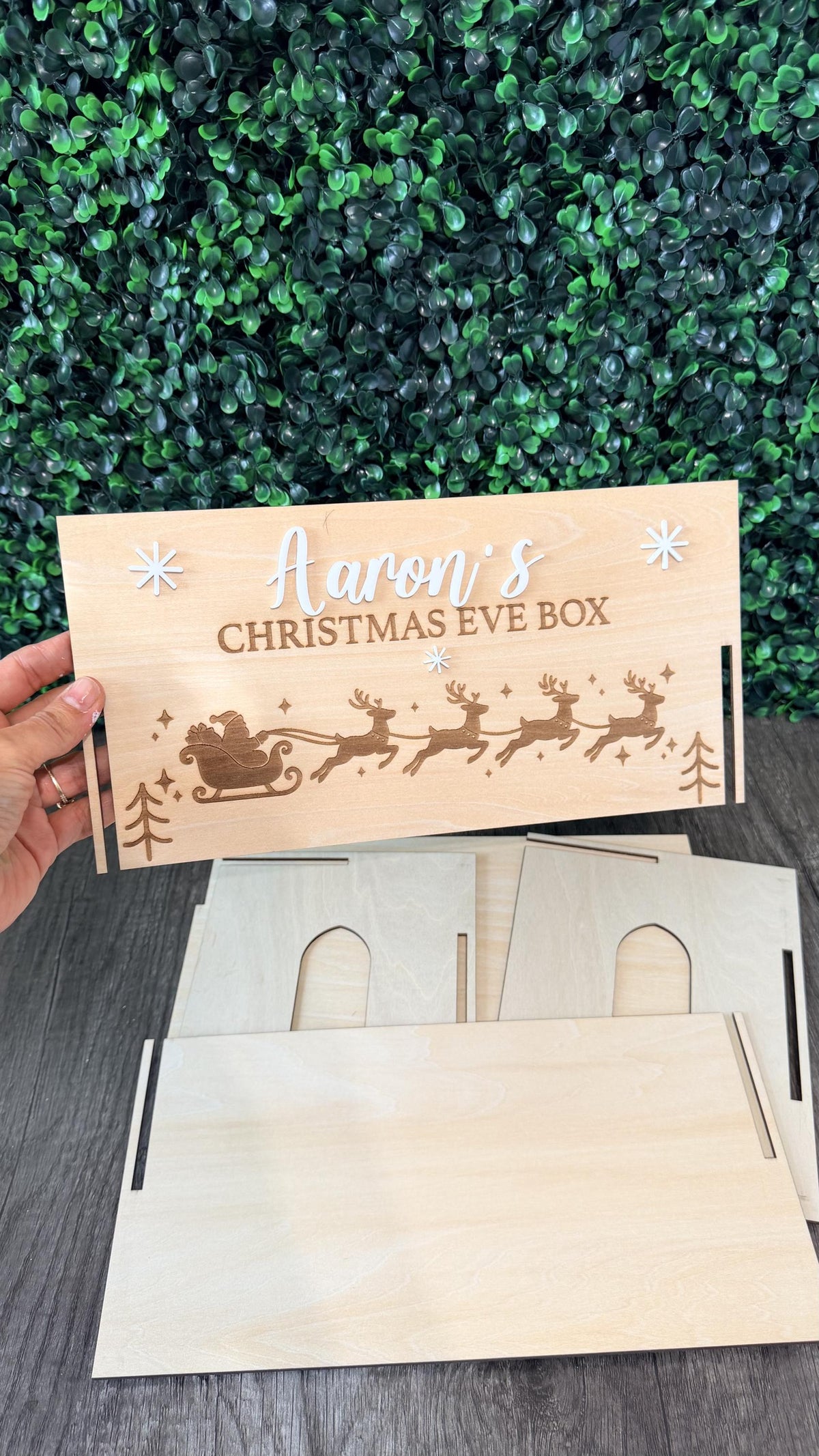Personalized Christmas Eve Crate