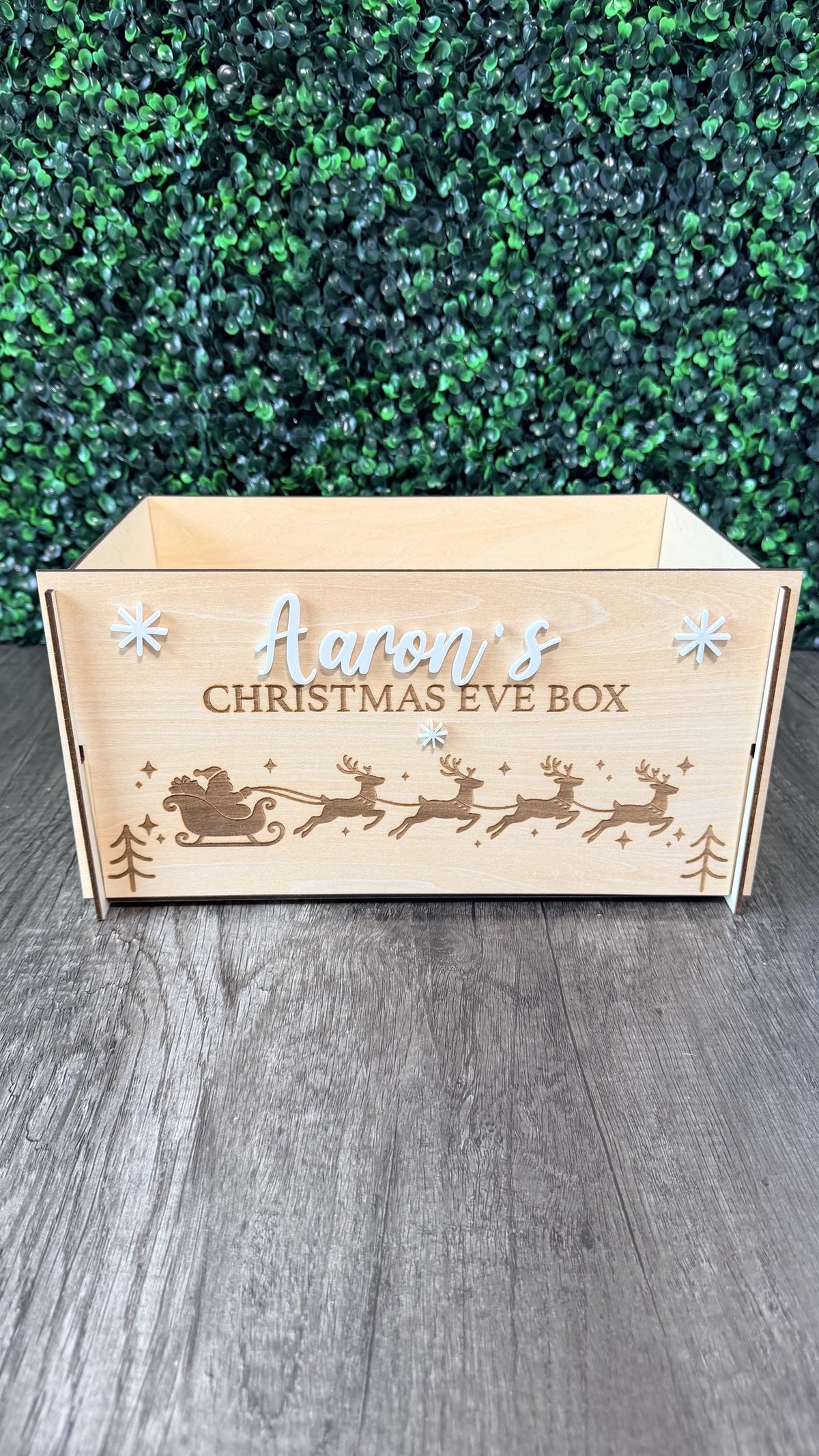 Personalized Christmas Eve Crate