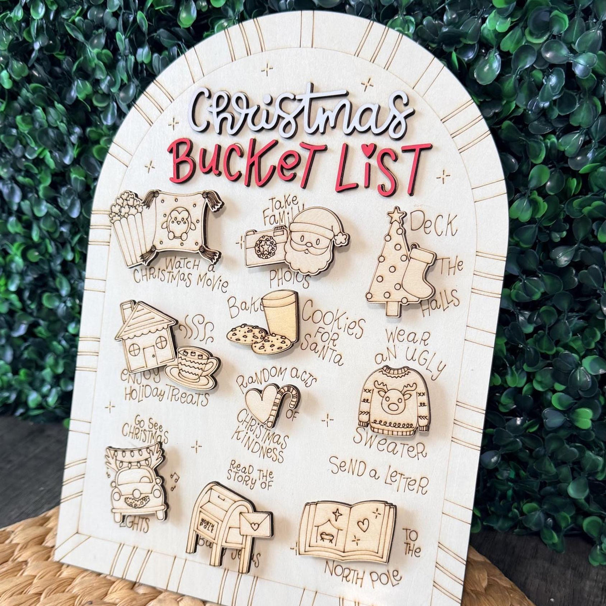 Christmas Bucket List Activity Board