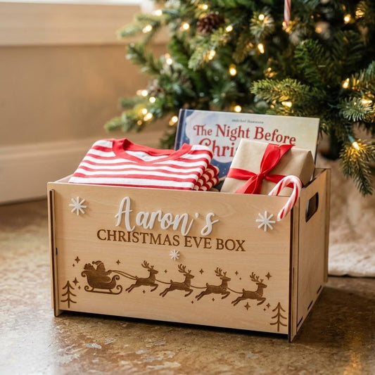 Personalized Christmas Eve Crate