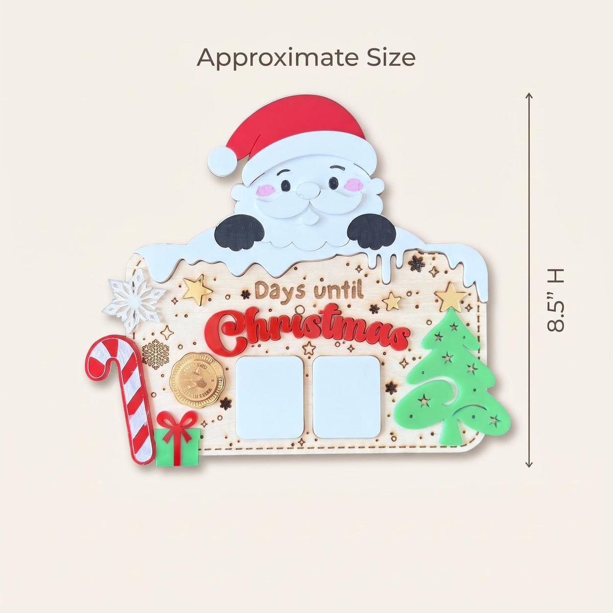 Christmas Countdown Sign