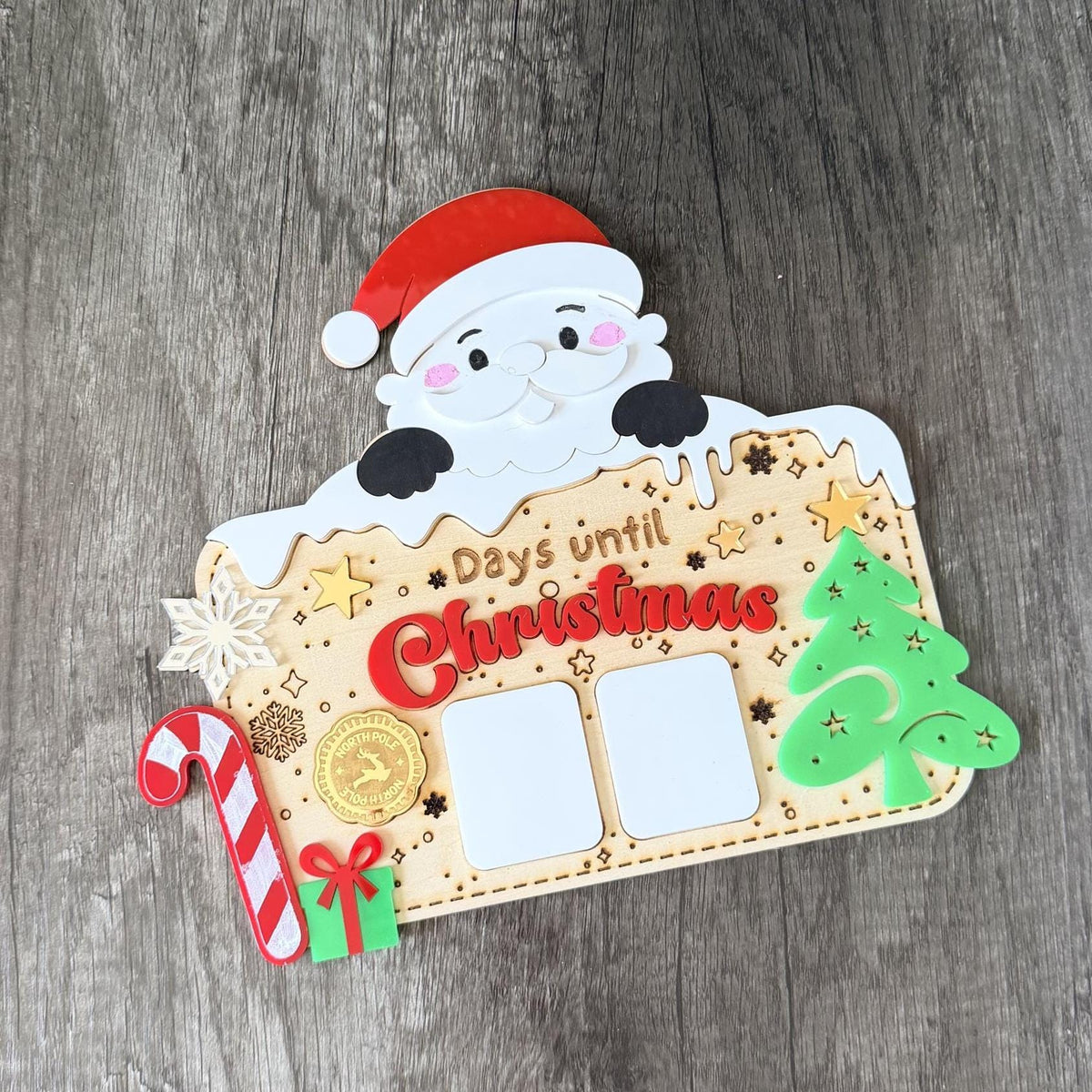 Christmas Countdown Sign