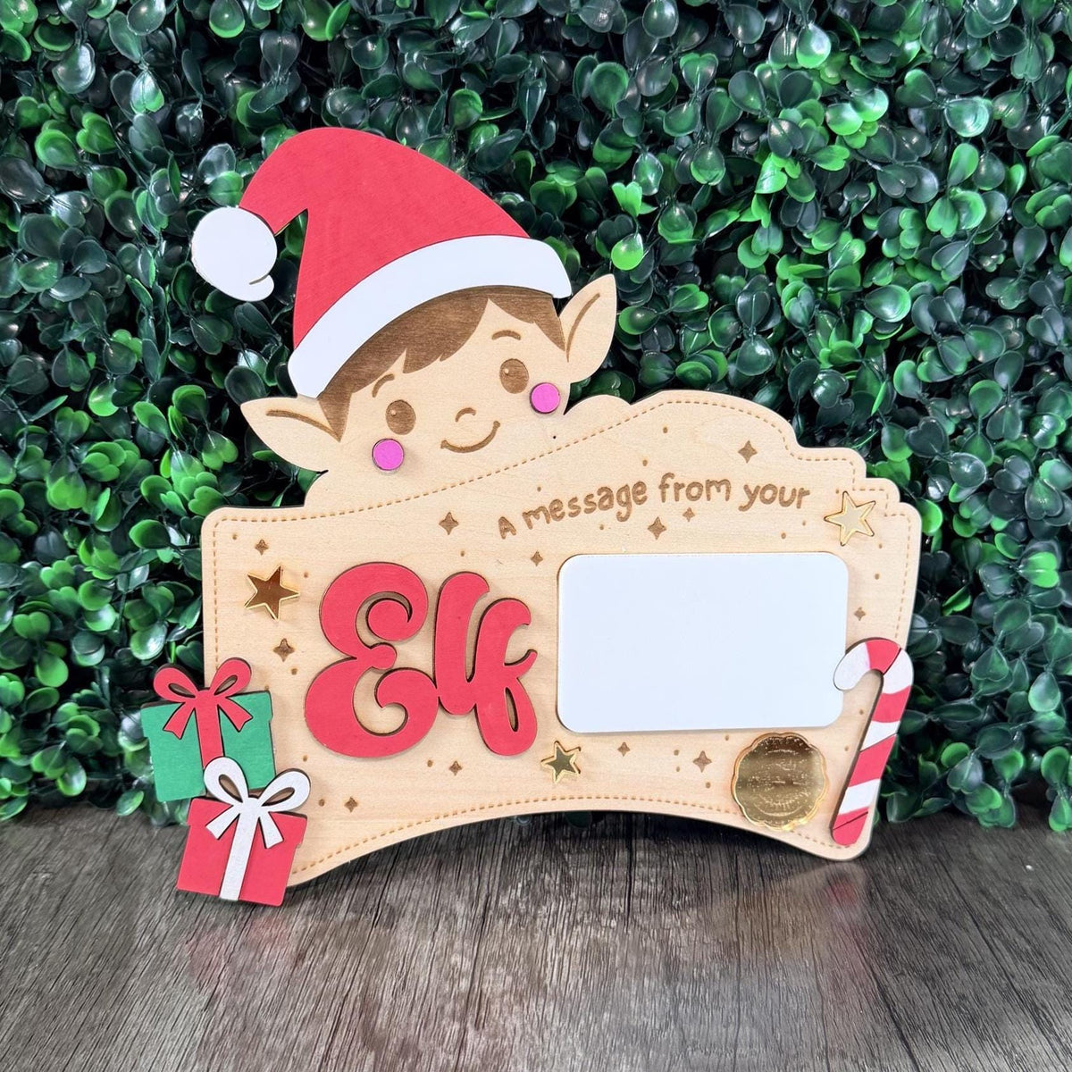Reusable Elf Message Board
