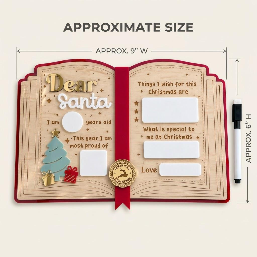 Dear Santa Reusable Wish List
