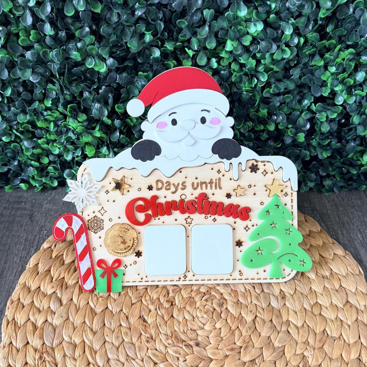 Christmas Countdown Sign