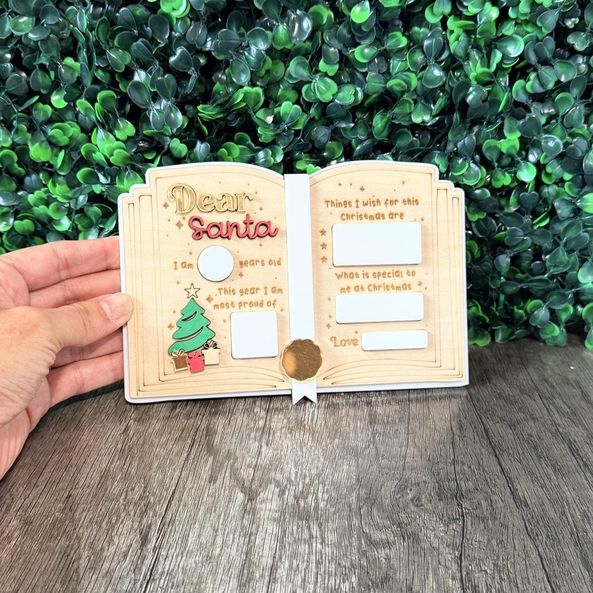 Dear Santa Reusable Wish List