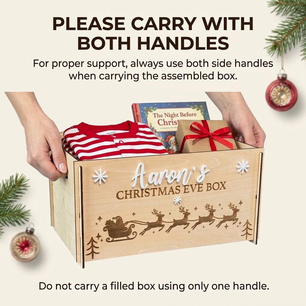 Personalized Christmas Eve Crate