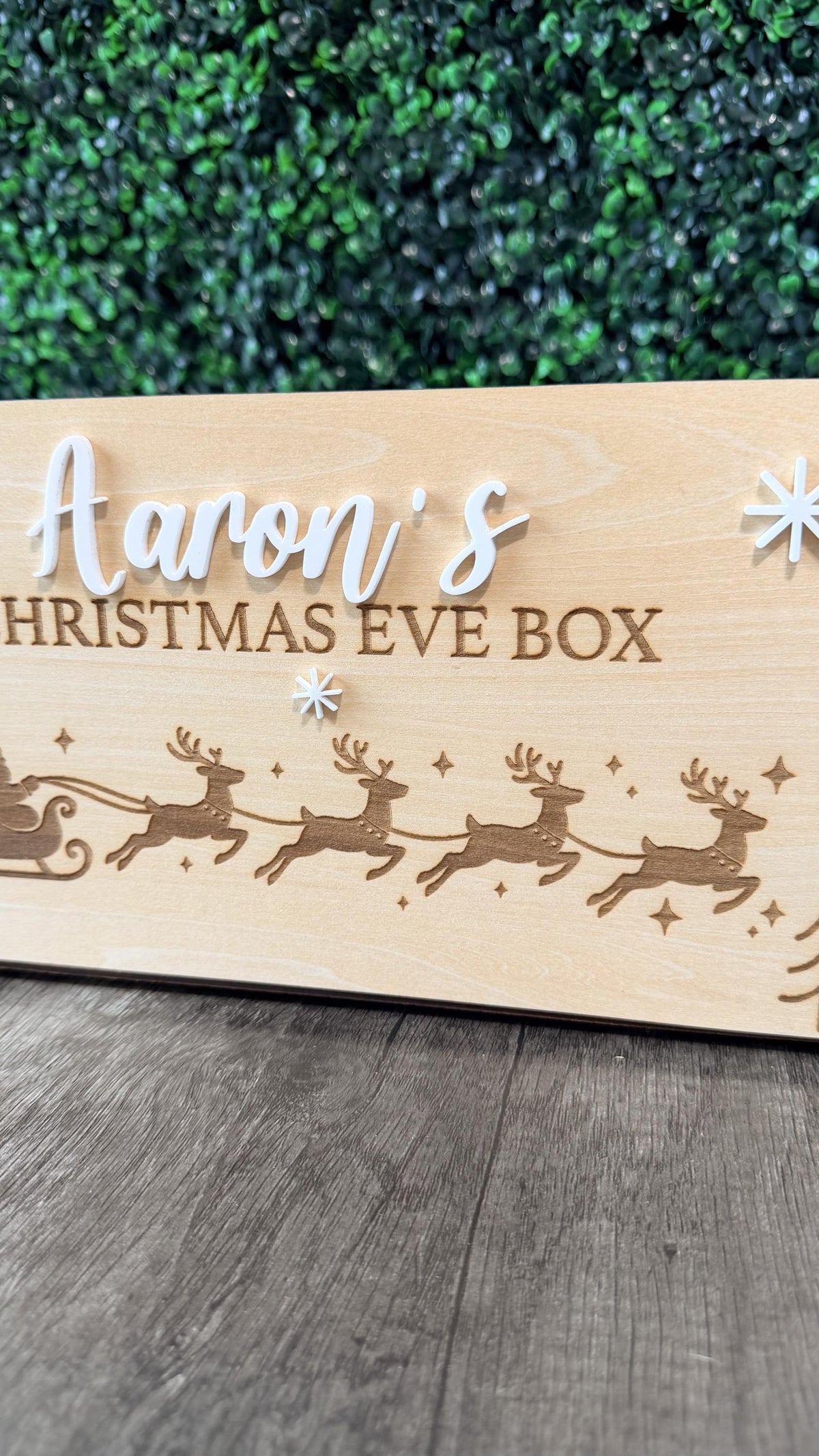 Personalized Christmas Eve Crate