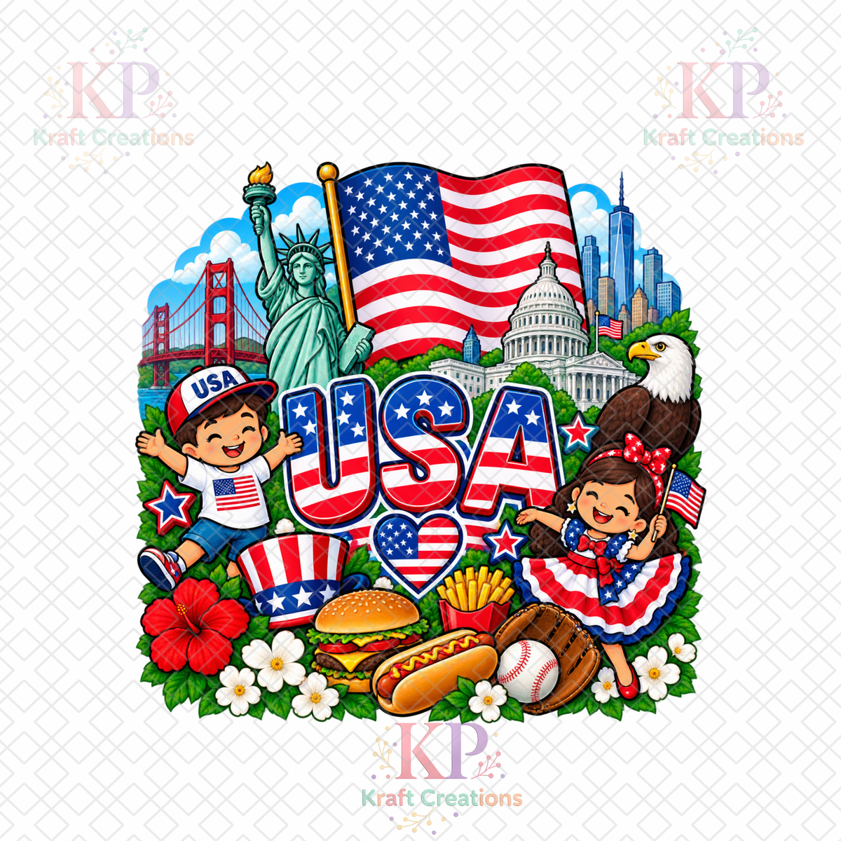 USA Kids Heritage Shirt