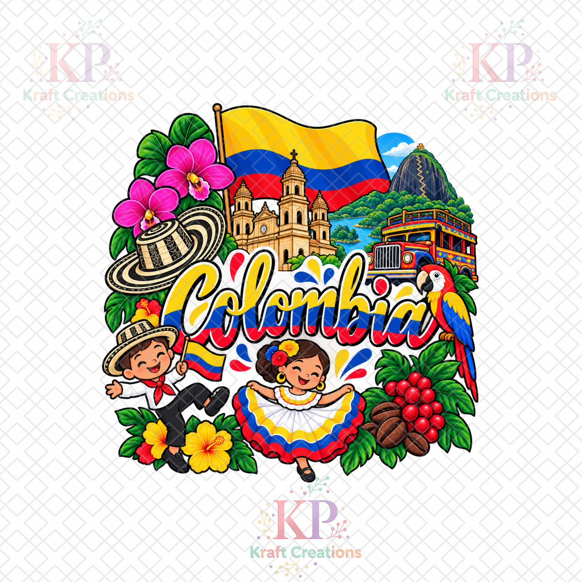 Colombia Kids Heritage Shirt