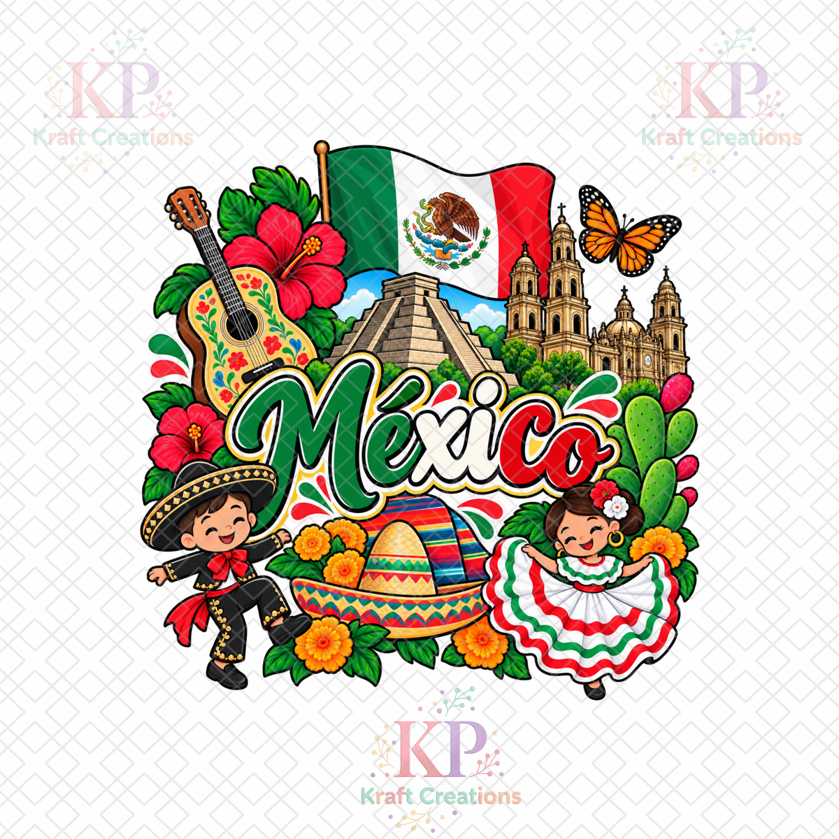 Mexico Kids Heritage Shirt