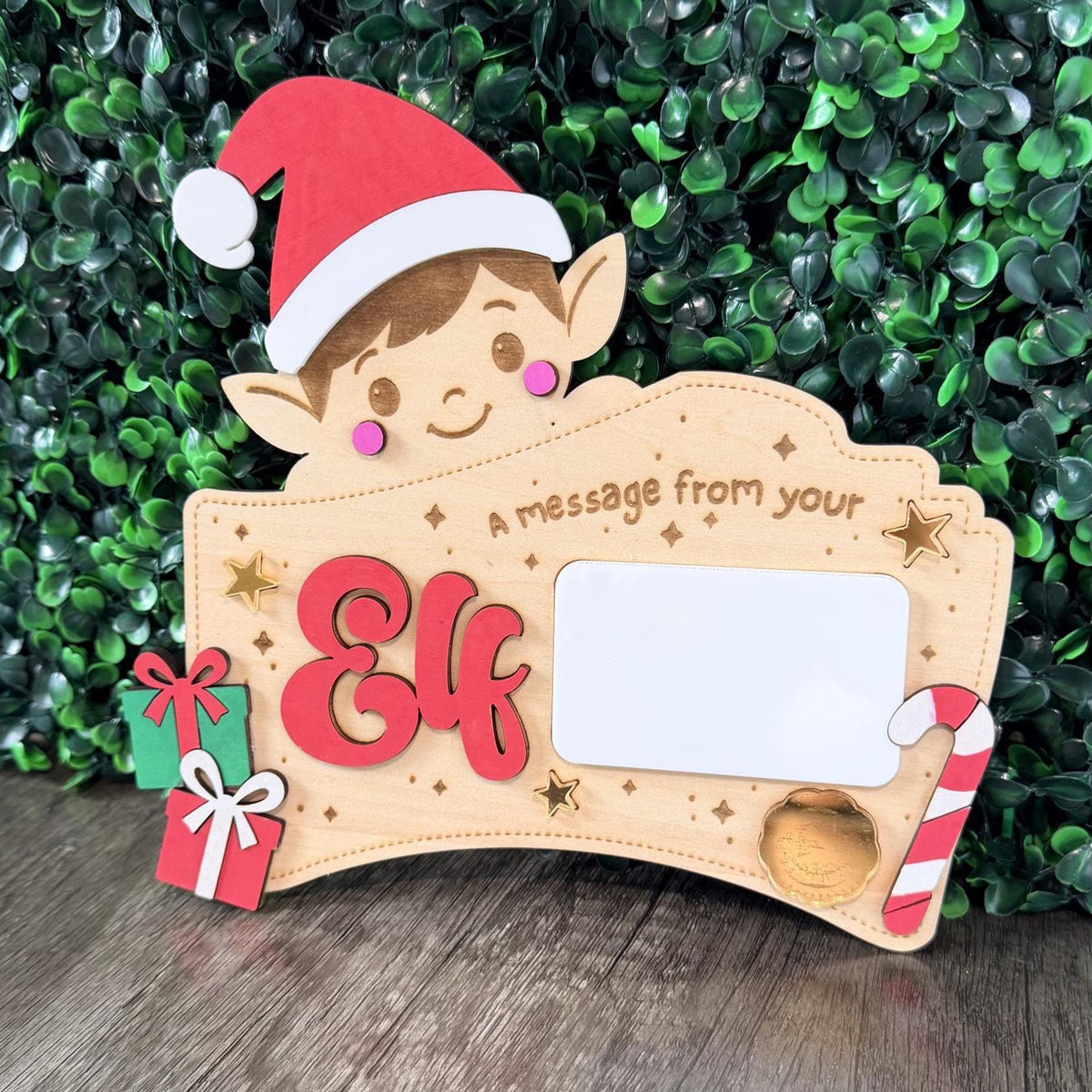 Reusable Elf Message Board