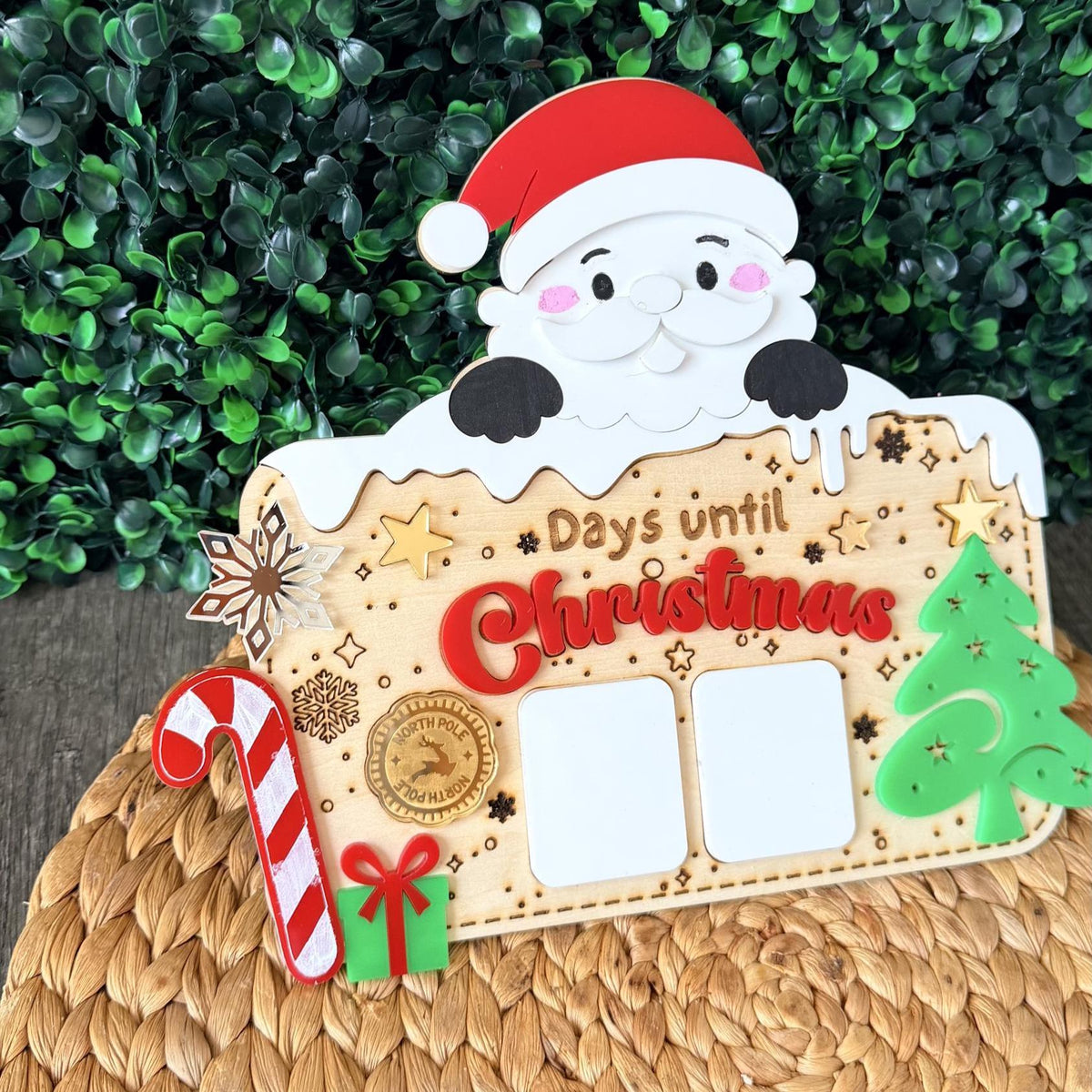 Christmas Countdown Sign