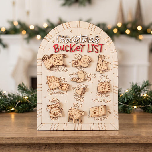 Christmas Bucket List Activity Board
