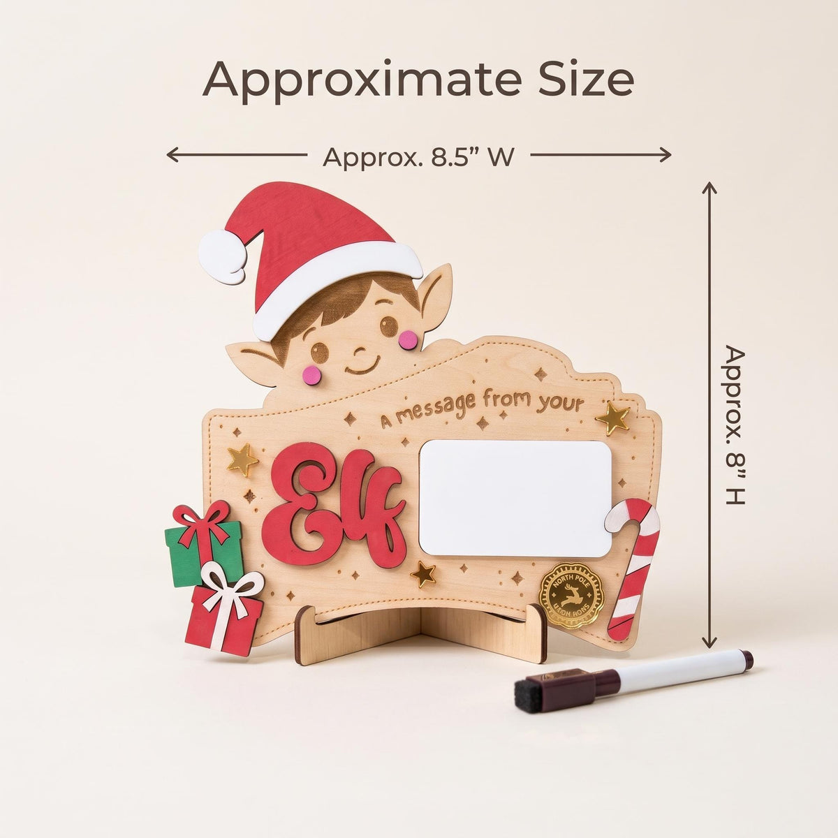 Reusable Elf Message Board