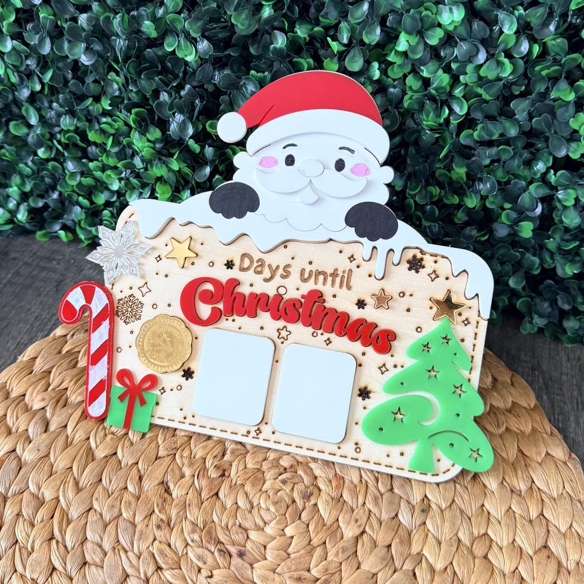 Christmas Countdown Sign