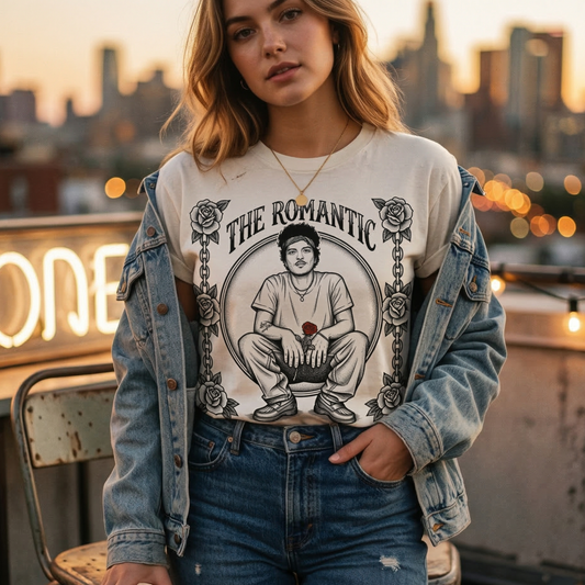 Retro Romance Concert Inspired T-Shirt | Vintage Love Song Aesthetic Tee | Fan Inspired Concert Outfit
