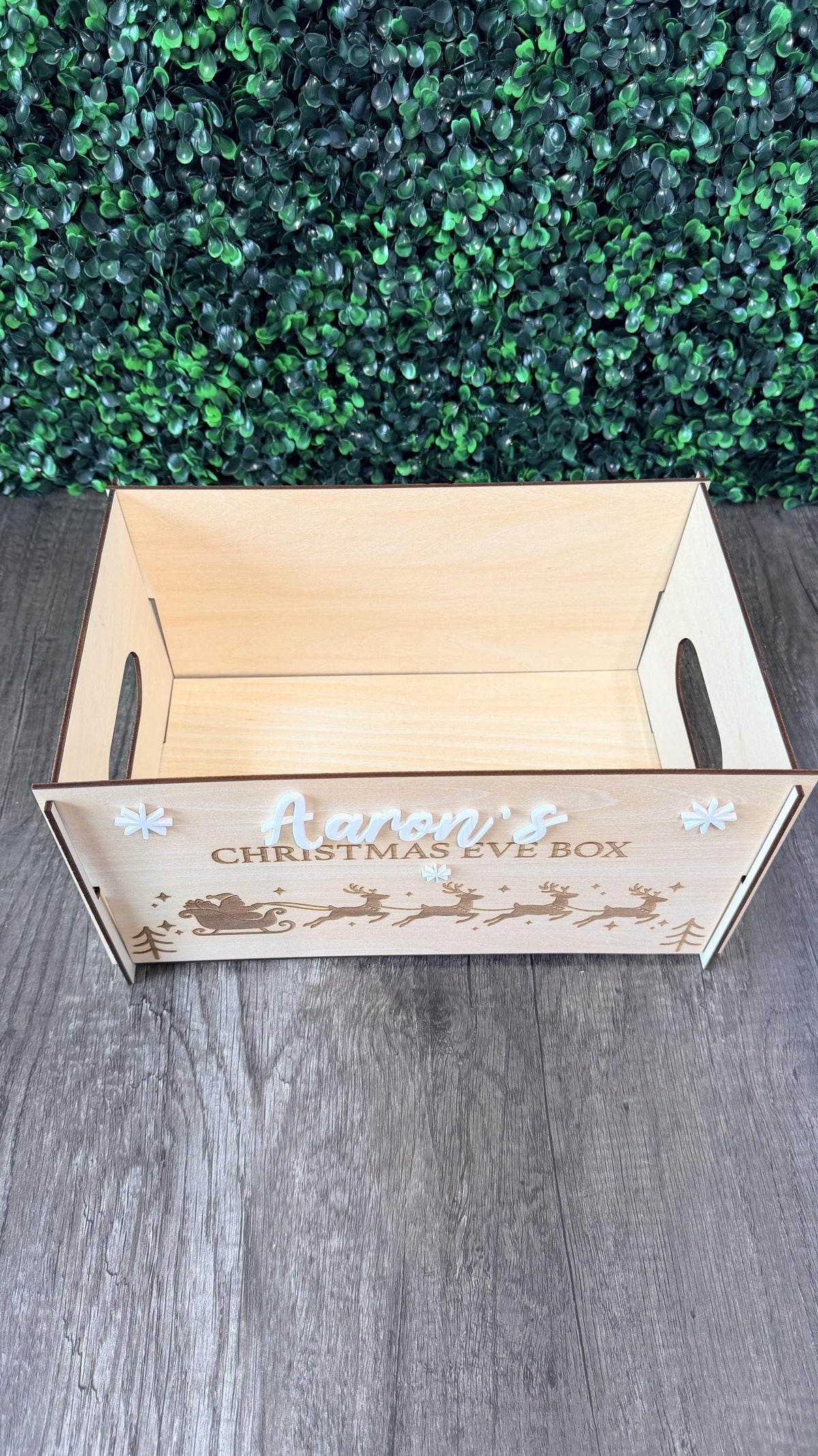 Personalized Christmas Eve Crate