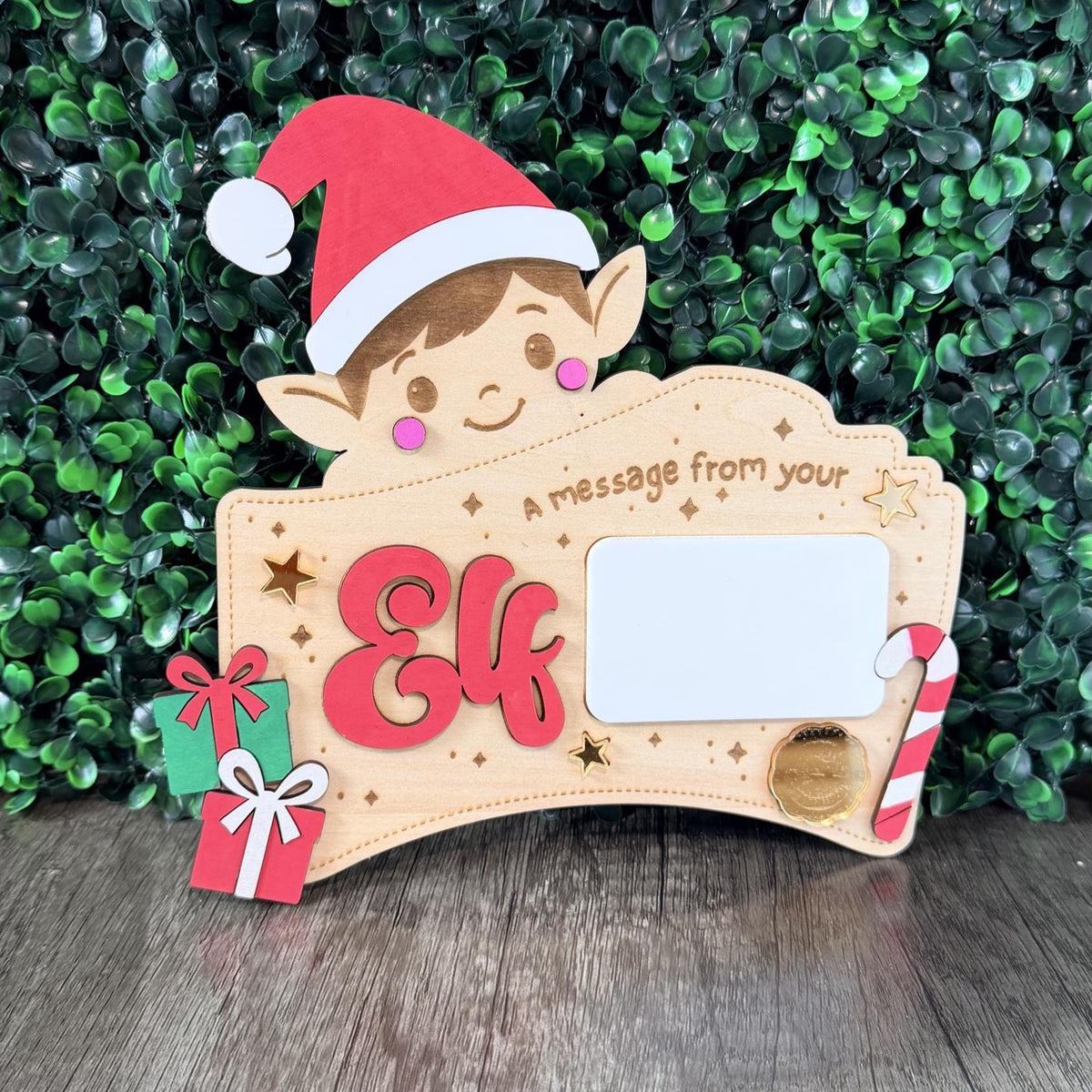 Reusable Elf Message Board