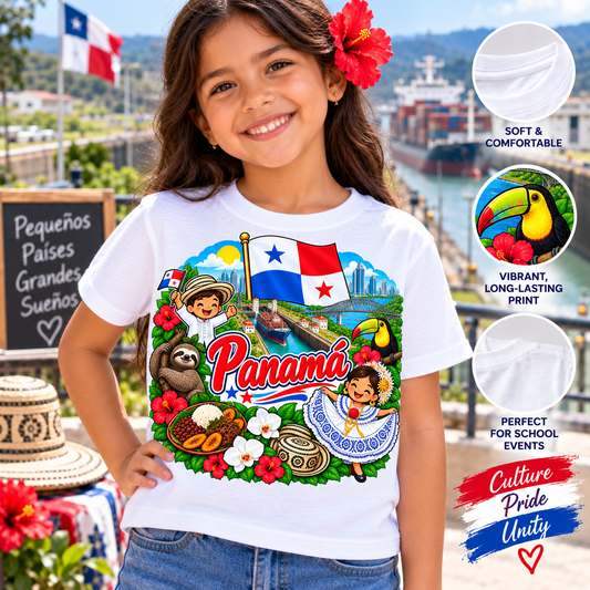 Panama Kids Heritage Shirt