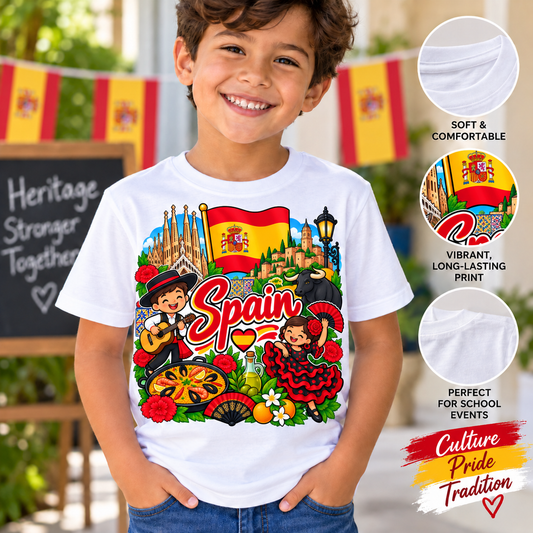 Spain Kids Heritage Shirt