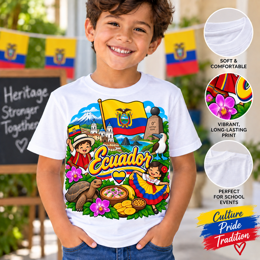 Ecuador Kids Heritage Shirt