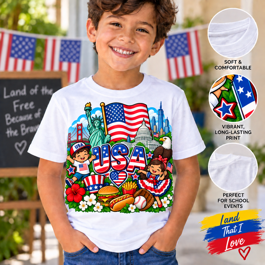 USA Kids Heritage Shirt