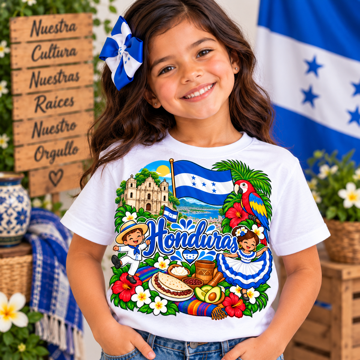 Honduras Kids Heritage Shirt
