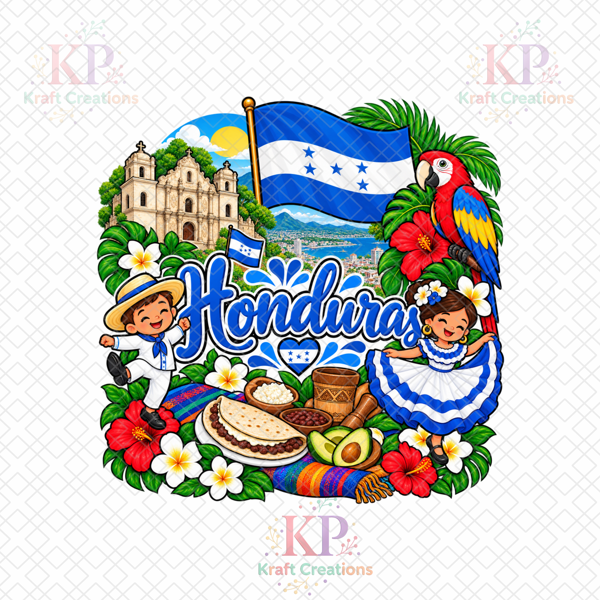 Honduras Kids Heritage Shirt
