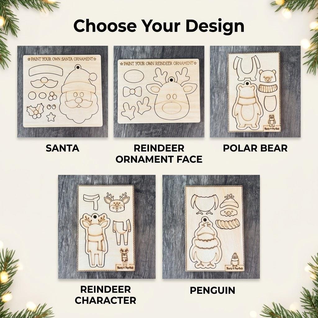 Paint Your Own Christmas Ornament