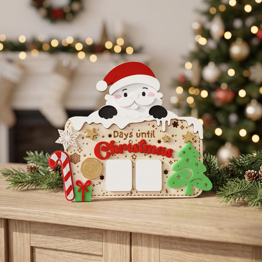 Christmas Countdown Sign