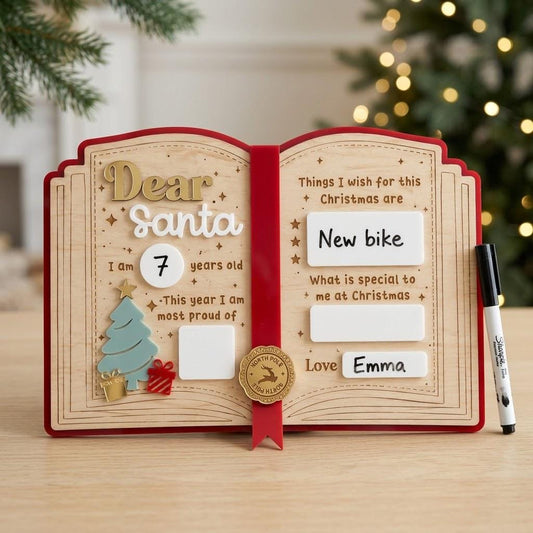 Dear Santa Reusable Wish List