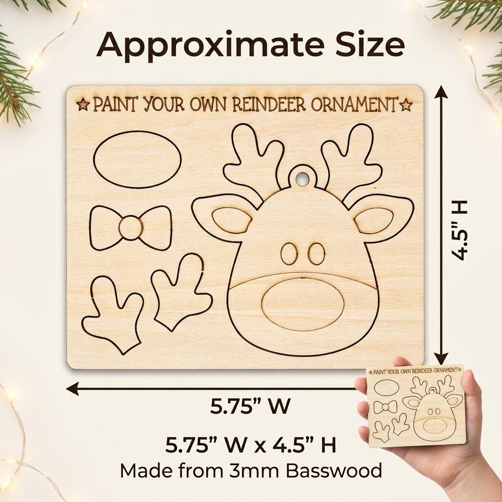 Paint Your Own Christmas Ornament