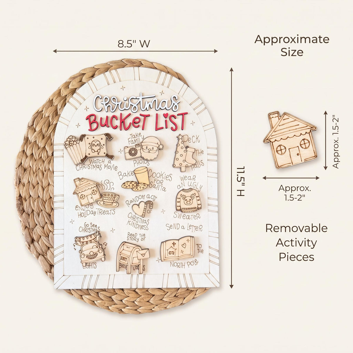 Christmas Bucket List Activity Board