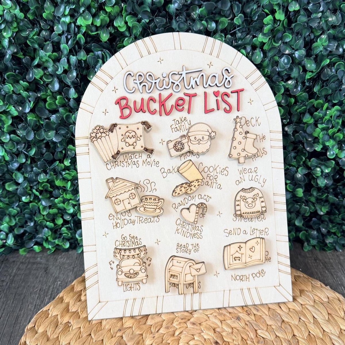 Christmas Bucket List Activity Board
