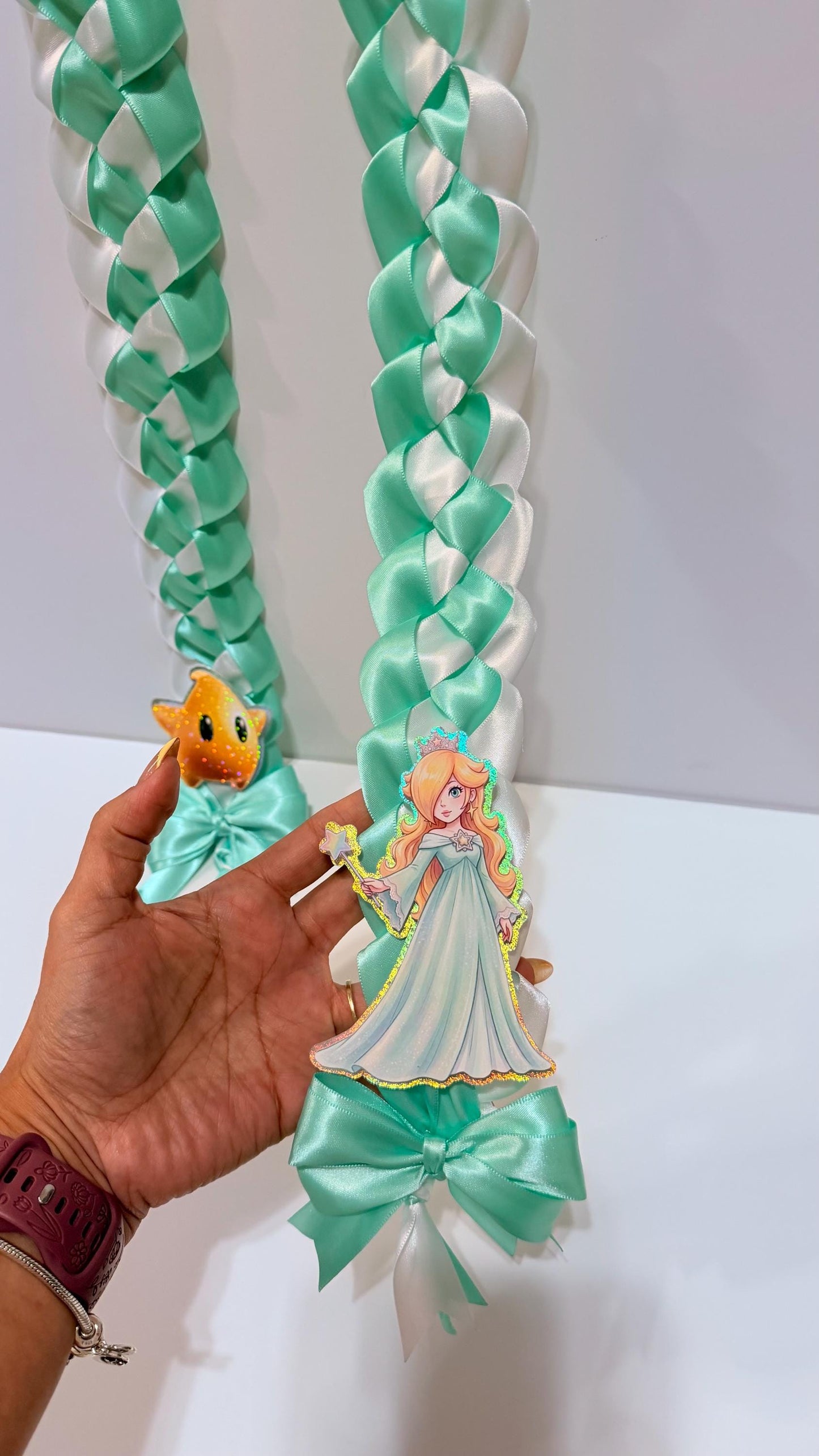 Graduation Lei for Kids, Rosalina Theme Grad Lei, Kindergarten Graduation Lei, Class of 2026, Custom Grad Lei Girl Gift, Video Game Princess