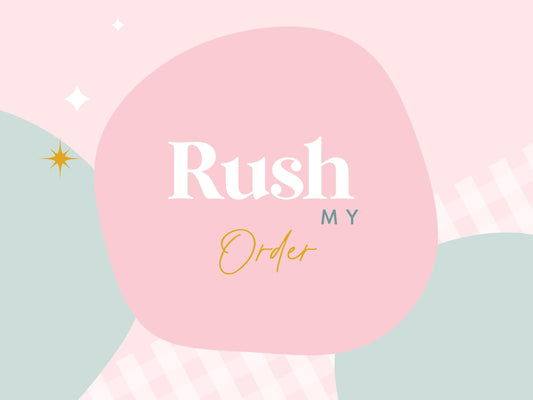 Rush Order Fee - Priority Processing for Faster Shipping- Please READ Description.